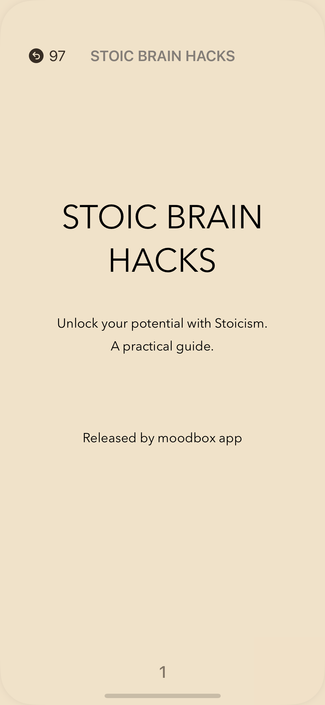 STOIC BRAIN HACKS
